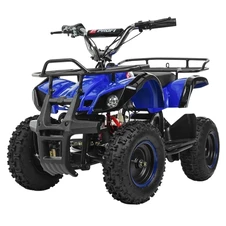 Подростковый квадроцикл Prof1 HB-EATV1000N-4 синий двигатель 1000 Вт