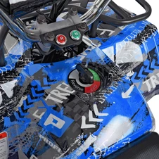 Квадроцикл на аккумуляторе HB-ATV1000AS-2-7 черно-оранжевый двигатель 1000 Вт фото 88