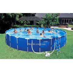 Купить Каркасный бассейн Intex 28262 Metal Frame Pool (732х132)