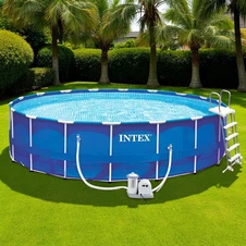 Каркасный бассейн Intex 28262, 732 х 132 см., с фильтр-насосом фото 11