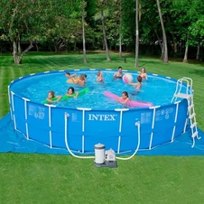 Каркасный бассейн Intex 28262, 732 х 132 см., с фильтр-насосом фото 33