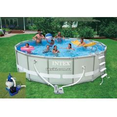Купить Каркасный бассейн Intex 28324 Ultra Frame Pool (488х122)