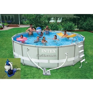 Каркасный бассейн Intex 28324 Ultra Frame Pool (488х122)