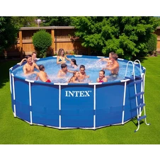 Каркасный бассейн Intex 56946, 457 х 122 см., с фильтр-насосом фото 11