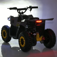 Подростковый квадроцикл Prof1 HB-FFG1000-11-6 серо-желтый три аккумулятора 12V/12Ah фото 55