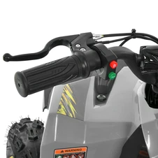 Подростковый квадроцикл Prof1 HB-FFG1000-11-6 серо-желтый три аккумулятора 12V/12Ah фото 77