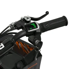Подростковый квадроцикл Prof1 HB-FFG1000-2-7 черно-оранжевый три аккумулятора 12V/12Ah фото 13