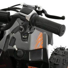 Подростковый квадроцикл Prof1 HB-FFG1000-2-7 черно-оранжевый три аккумулятора 12V/12Ah фото 88