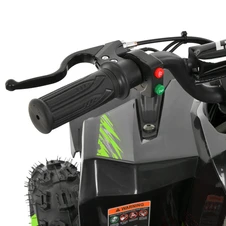 Подростковый квадроцикл Prof1 HB-FFG1000-2-5 черно-зеленый три аккумулятора 12V/12Ah фото 77