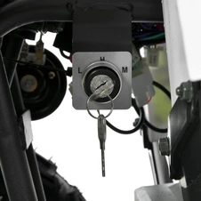 Подростковый квадроцикл Prof1 HB-FFG1000-1-5 бело-зеленый три аккумулятора 12V/12Ah фото 99