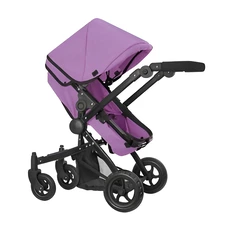 Коляска для куклы 2 в 1 Carrello Maestro 9651B Purple фиолетовая с сумочкой купить