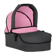 Коляска для куклы Carrello Magia 9636 Pink розовая с сумочкой 3 в 1 купить