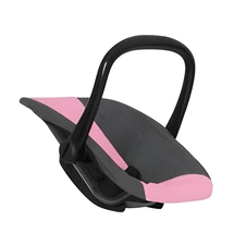 Коляска для куклы Carrello Magia 9636 Pink розовая с сумочкой 3 в 1 фото 33