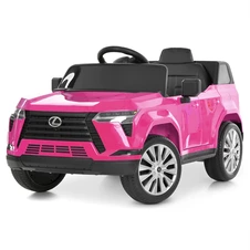 Детский электромобиль джип M 6301EBLR-8 розовый Lexus с EVA колесами купить
