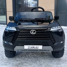 Детский электромобиль джип M 6301EBLR-2 черный Lexus с EVA колесами фото 11