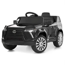 Детский электромобиль джип M 6301EBLR-2 черный Lexus с EVA колесами купить