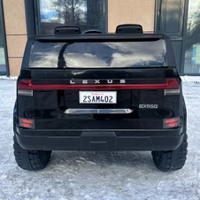 Детский электромобиль джип M 6301EBLR-2 черный Lexus с EVA колесами фото 55