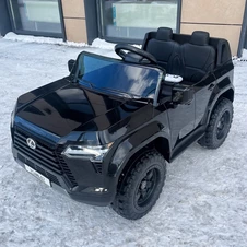 Детский электромобиль джип M 6301EBLR-2 черный Lexus с EVA колесами фото 66