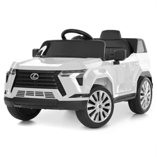 Детский электромобиль джип M 6301EBLR-1 белый Lexus с EVA колесами фото 13