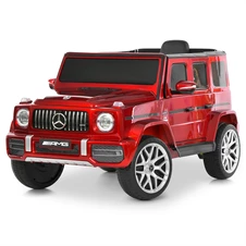Детский электромобиль Mercedes M 4214EBLRS-3 красный с автопокраской фото 55