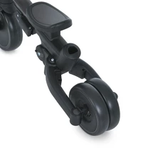 Трехколесный велосипед - беговел MT 1036 black черный с ручкой фото 77