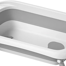 Ванночка для купания Carrello Mira CRL-17103 Cloud Grey серая с подушкой купить