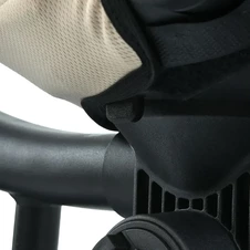 Трехколесный велосипед с ручкой MT 1038-1 Chocolate Fondant коричневый фото 13