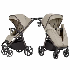 Прогулочная коляска Carrello Bravo SL Deluxe CRL-5520 Shale Beige бежевая фото 11