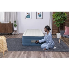 Надувная кровать Intex 6713P размеры 191 х 97 х 46 см с электронасосом фото 44