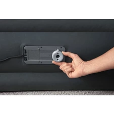 Надувная кровать Intex 69075 размеры 203 х 152 х 46 см с электронасосом фото 44