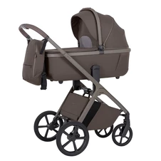 Универсальная коляска Carrello Vector CRL-6550 Сoffee Beige коричнево-серая 2 в 1