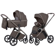 Универсальная коляска Carrello Vector CRL-6550 Сoffee Beige коричнево-серая 2 в 1 купить