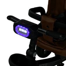 Велосипед с родительской ручкой El Camino Vector ME 1162-1 Magnet Gray темно-серый фото 13