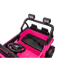 Детский электромобиль M 6325EBLR-8 розовый Jeep с EVA колесами фото 77