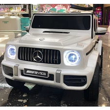Детский джип на аккумуляторе M 6236EBLR-1 белый Mercedes фото 44
