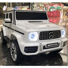 Детский джип на аккумуляторе M 6236EBLR-1 белый Mercedes фото 55