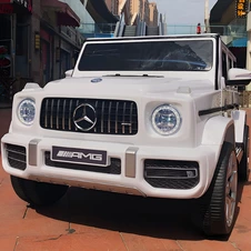 Детский джип на аккумуляторе M 6236EBLR-1 белый Mercedes фото 66