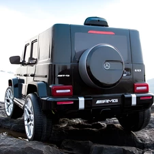 Детский джип на аккумуляторе M 6236EBLR-2 черный Mercedes фото 25