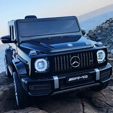 Детский джип на аккумуляторе M 6236EBLR-2 черный Mercedes фото 33