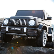 Детский джип на аккумуляторе M 6236EBLR-2 черный Mercedes фото 55