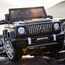 Детский джип на аккумуляторе M 6236EBLR-2 черный Mercedes фото 66