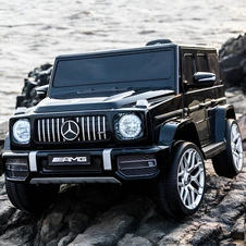 Детский джип на аккумуляторе M 6236EBLR-2 черный Mercedes фото 99