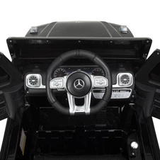 Детский джип на аккумуляторе M 6236EBLRS-2 черный Mercedes автопокраска фото 32