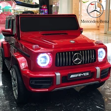 Детский джип на аккумуляторе M 6236EBLRS-3 красный Mercedes автопокраска фото 44