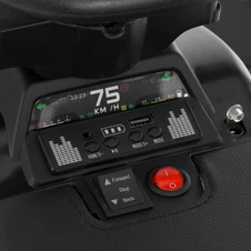 Квадроцикл - толокар с ручкой M 6323EBLR-11-6 серо-желтый фото 77