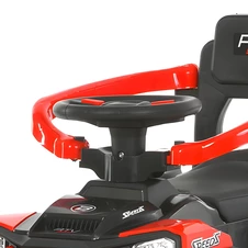 Квадроцикл - толокар M 6300EBLR-11-6 серо-желтый пульт управления фото 11