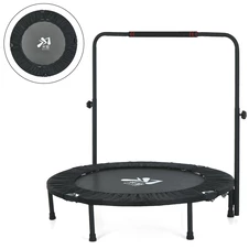 Батут MS 3383-8 с ручкой диаметр 100 см