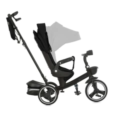 Велосипед с родительской ручкой El Camino Vector ME 1162-1 Night Black черный фото 55