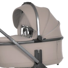 Универсальная коляска El Camino Elle ME 1221 Beige бежевая 2 в 1 с сумочкой фото 11