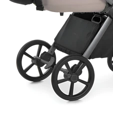 Универсальная коляска El Camino Elle ME 1221 Beige бежевая 2 в 1 с сумочкой фото 33